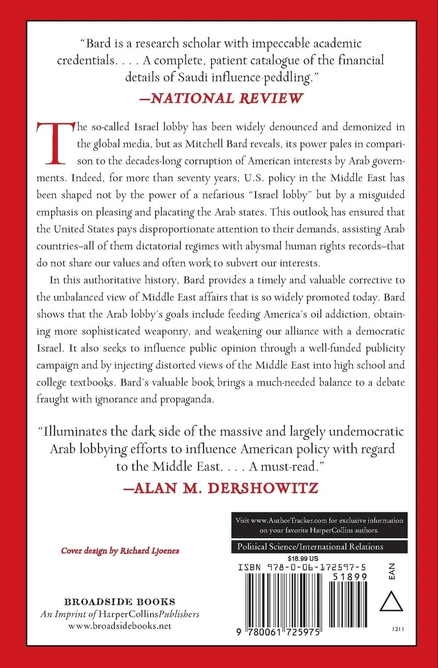 Rückseite: 9780061725975 | Arab Lobby, The | Mitchell Bard | Taschenbuch | Englisch | 2019