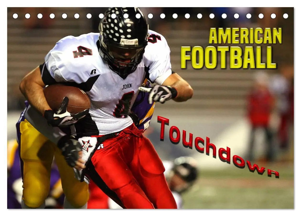 Cover: 9783457905975 | American Football - Touchdown (Tischkalender 2026 DIN A5 quer),...