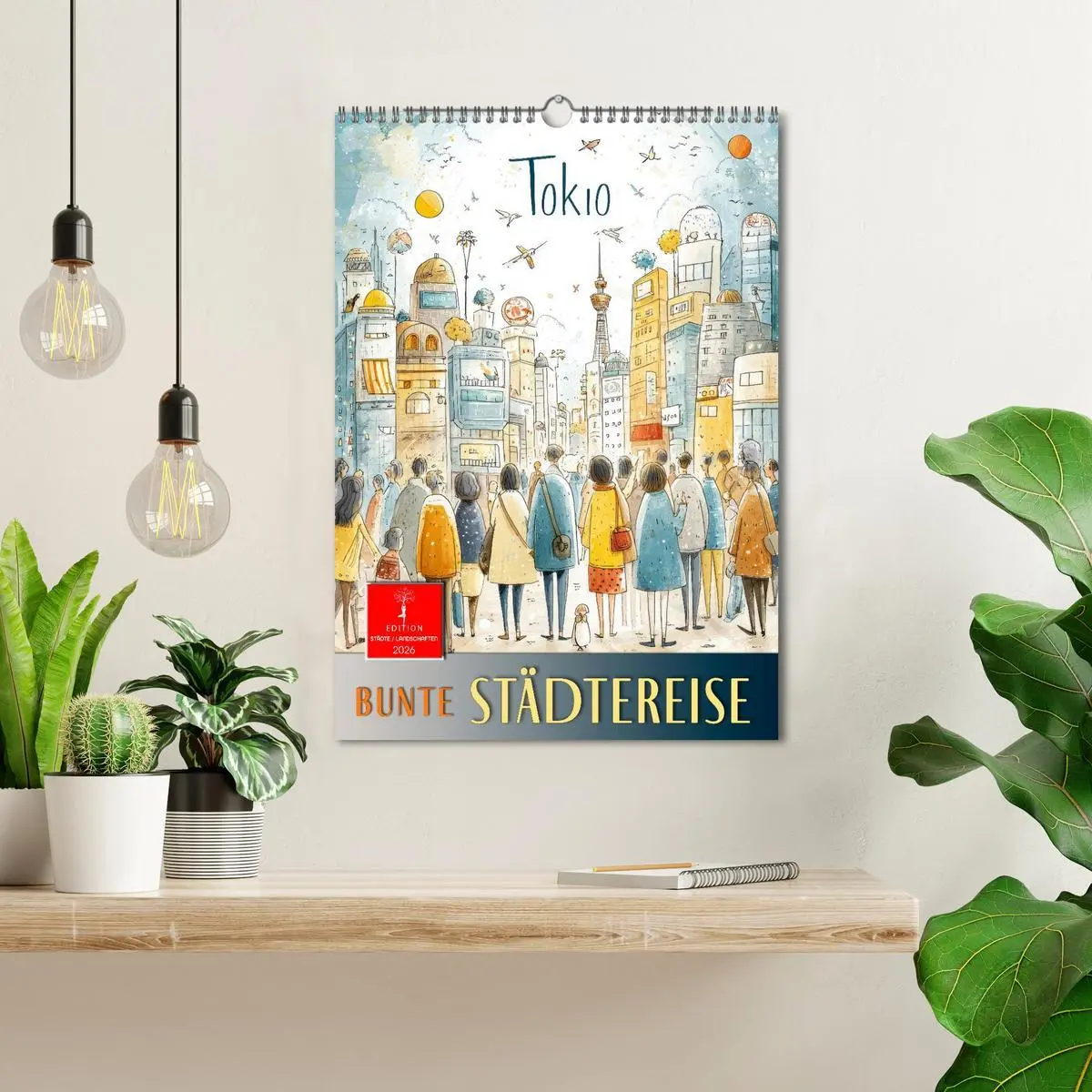 Bild: 9783516095975 | Bunte Weltreise (Wandkalender 2026 DIN A3 hoch), CALVENDO...