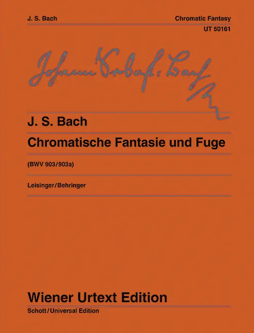 Cover: 9783850555975 | Chromatische Fantasie und Fuge | Ulrich Leisinger | Buch | 1999