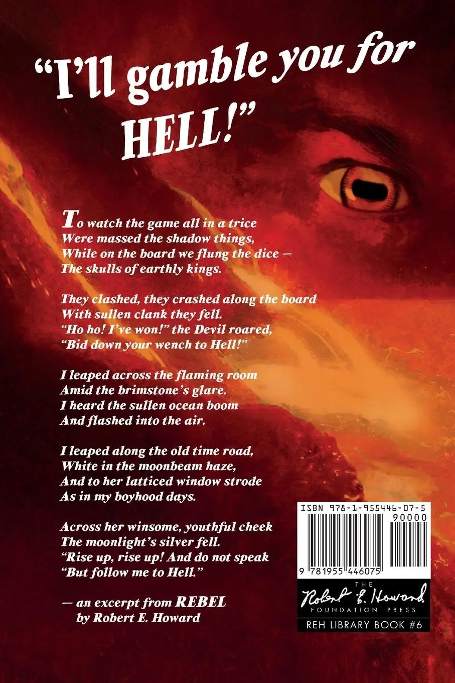 Rückseite: 9781955446075 | The Collected Poetry of Robert E. Howard, Volume 1 | Robert E. Howard