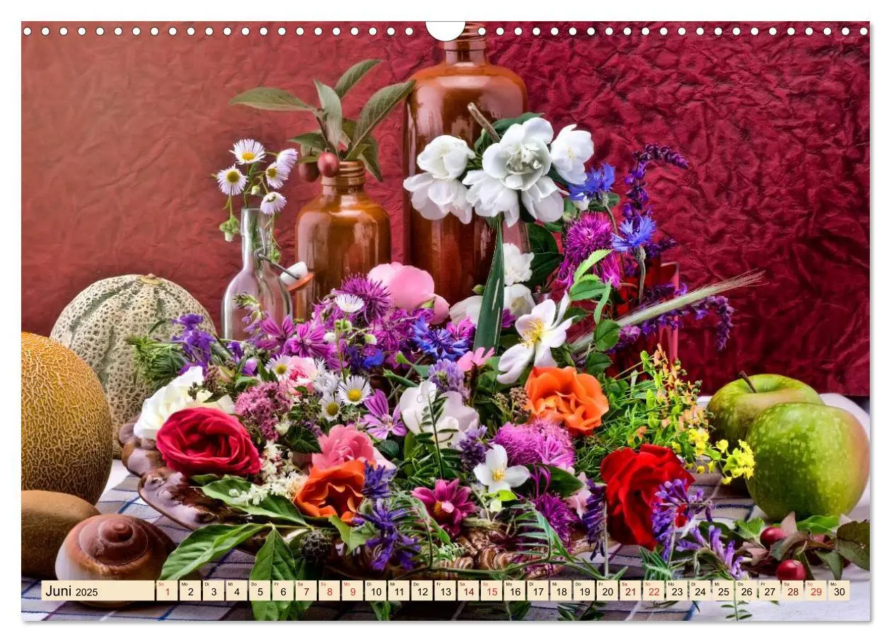 Bild: 9783435496075 | Stillleben - aber mit Stil (Wandkalender 2025 DIN A3 quer),...