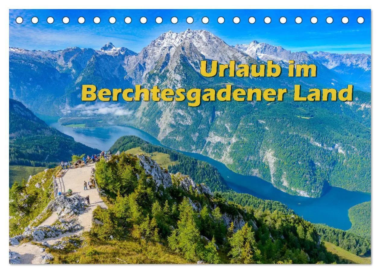 Cover: 9783457586075 | Urlaub im Berchtesgadener Land (Tischkalender 2026 DIN A5 quer),...