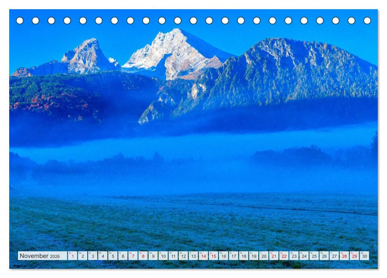 Bild: 9783457586075 | Urlaub im Berchtesgadener Land (Tischkalender 2026 DIN A5 quer),...