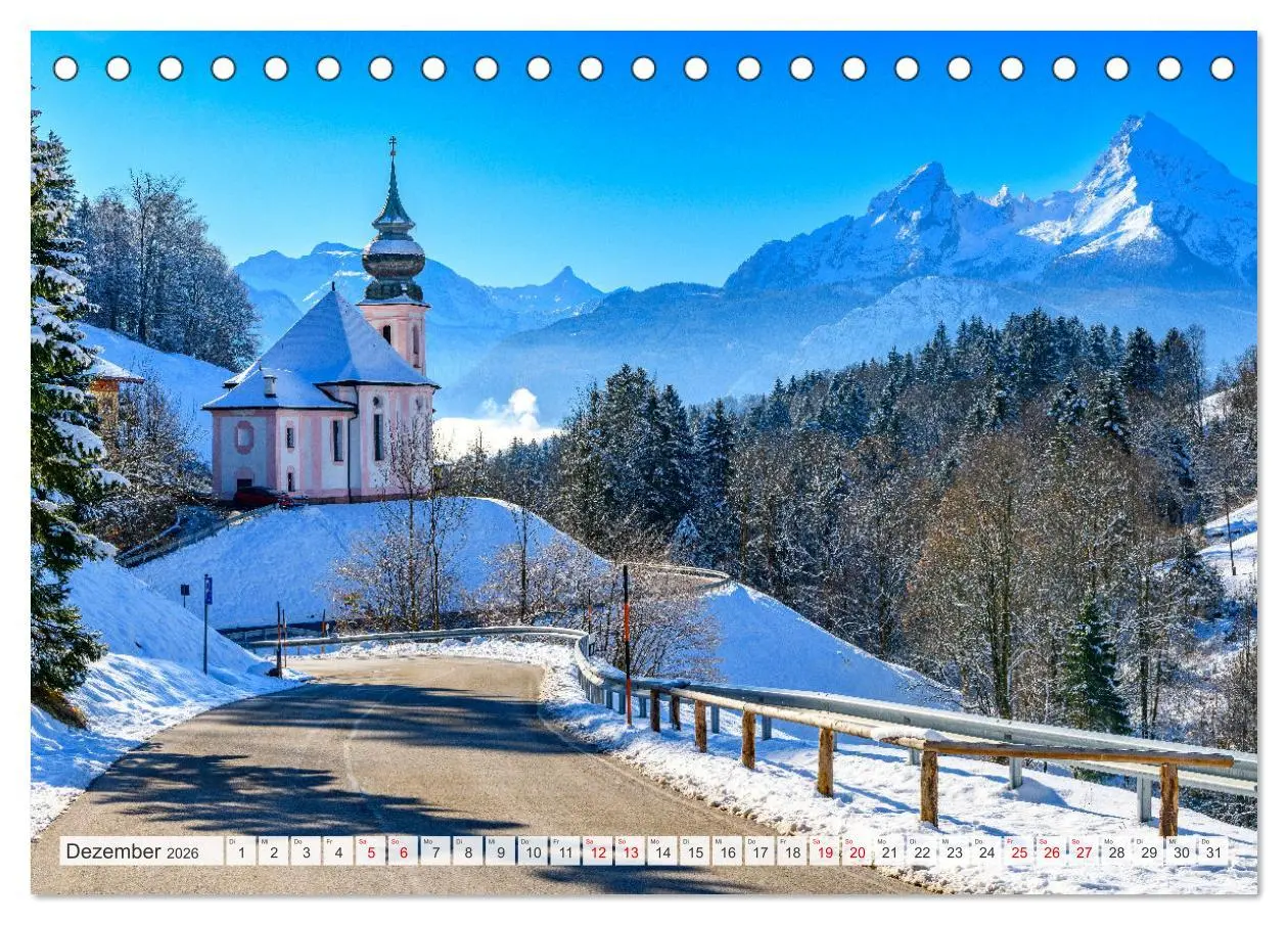Bild: 9783457586075 | Urlaub im Berchtesgadener Land (Tischkalender 2026 DIN A5 quer),...