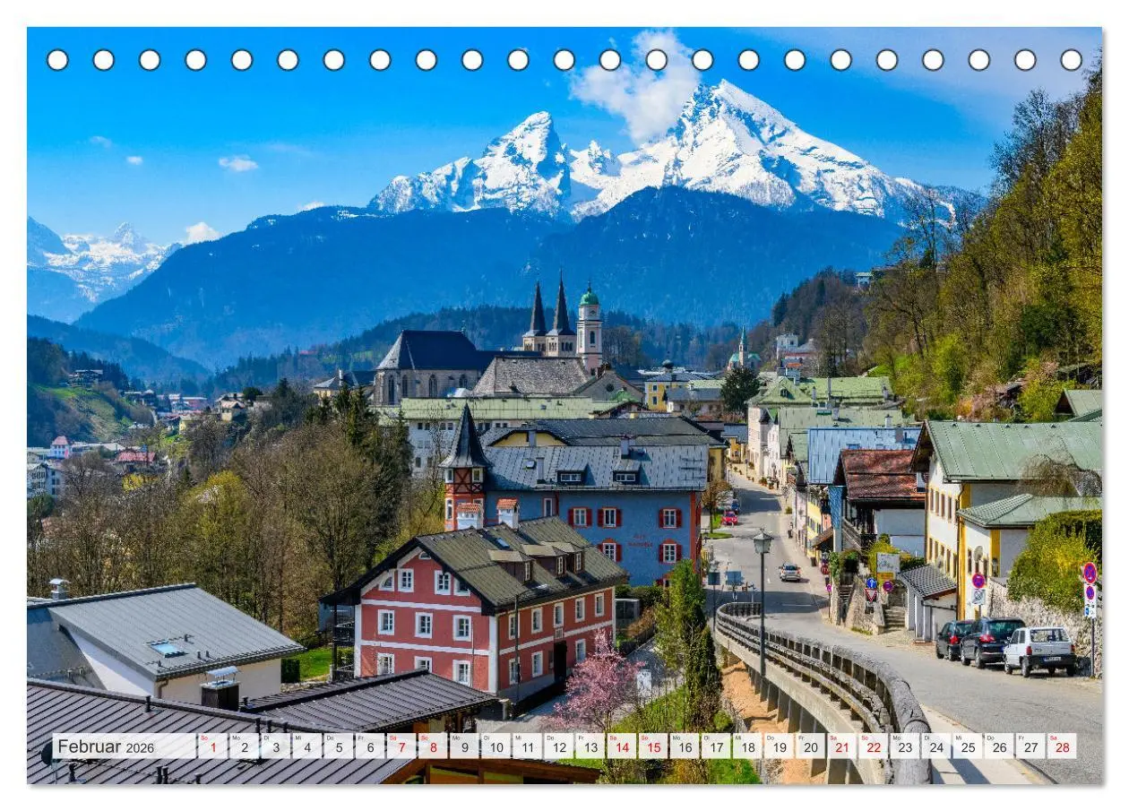 Bild: 9783457586075 | Urlaub im Berchtesgadener Land (Tischkalender 2026 DIN A5 quer),...