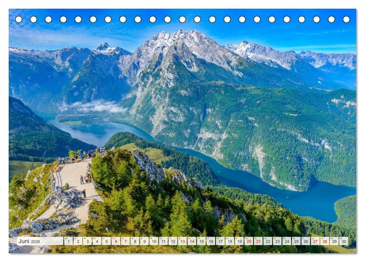 Bild: 9783457586075 | Urlaub im Berchtesgadener Land (Tischkalender 2026 DIN A5 quer),...