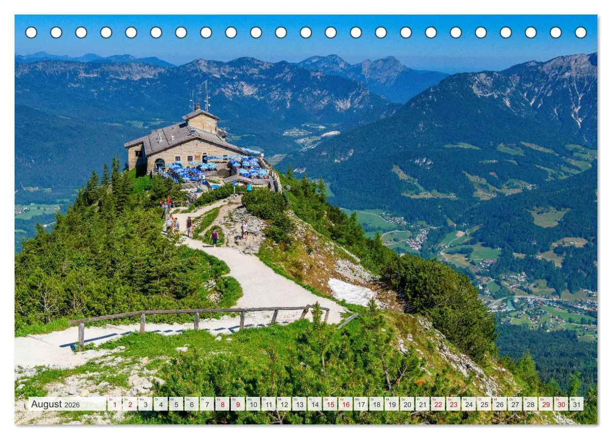 Bild: 9783457586075 | Urlaub im Berchtesgadener Land (Tischkalender 2026 DIN A5 quer),...