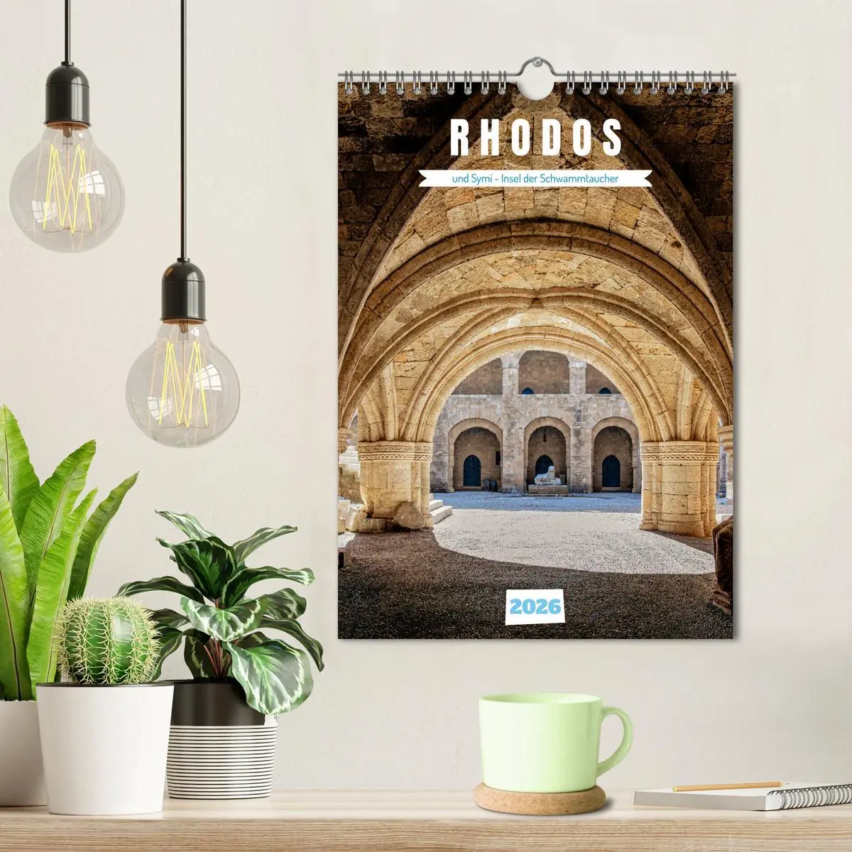 Bild: 9783516296075 | Rhodos und Symi, Insel der Schwammtaucher (Wandkalender 2026 DIN A4...