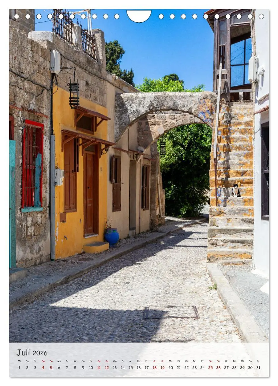 Bild: 9783516296075 | Rhodos und Symi, Insel der Schwammtaucher (Wandkalender 2026 DIN A4...