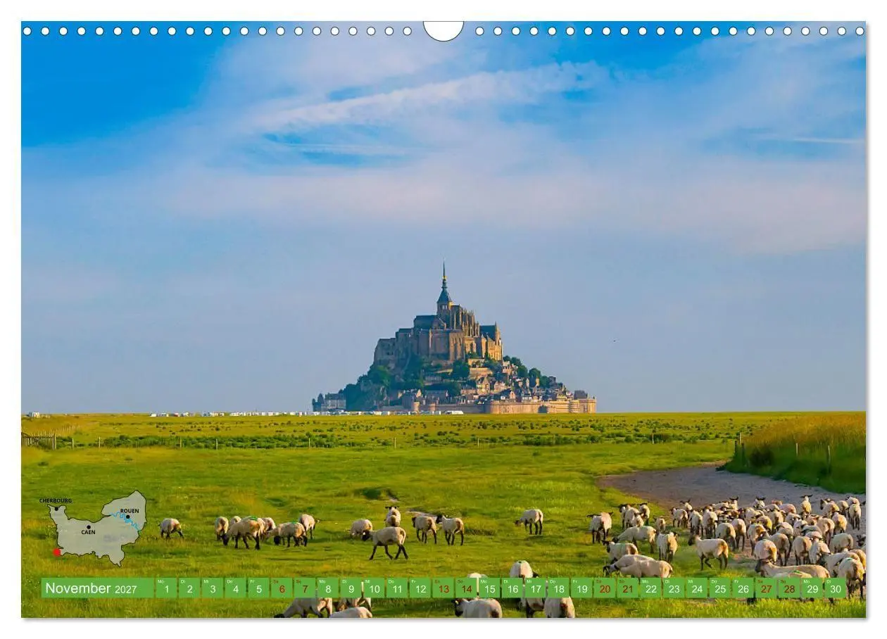 Bild: 9783516816075 | Die Küsten der Normandie vom Mont Saint-Michel bis Étretat...