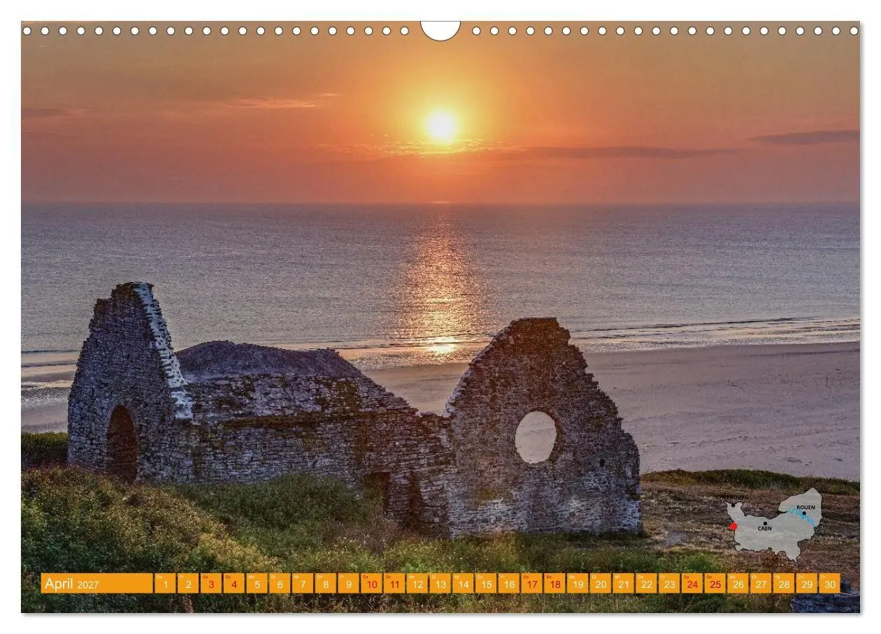 Bild: 9783516816075 | Die Küsten der Normandie vom Mont Saint-Michel bis Étretat...