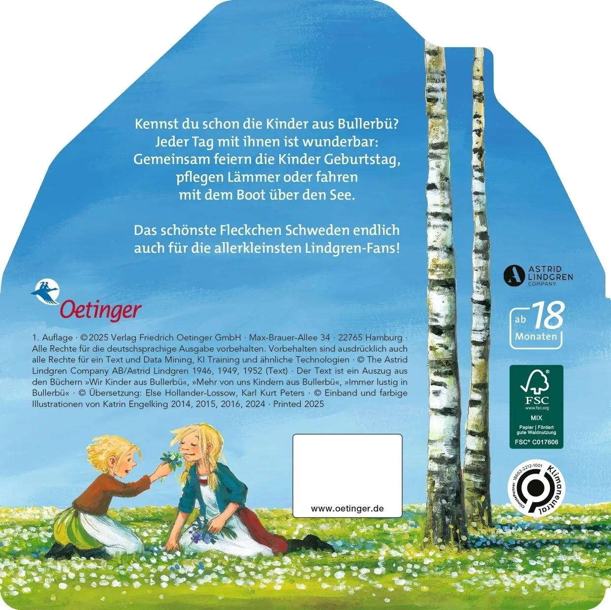 Rückseite: 9783751206075 | Willkommen in Bullerbü! | Astrid Lindgren | Buch | 14 S. | Deutsch
