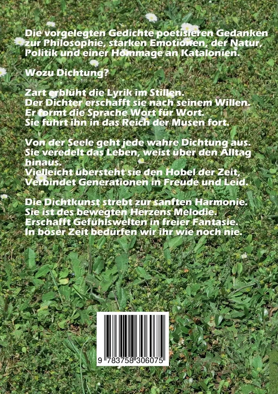 Rückseite: 9783758306075 | Die ungenierte Nilgans | Gedichte | Donald Kulesza-Betzen | Buch