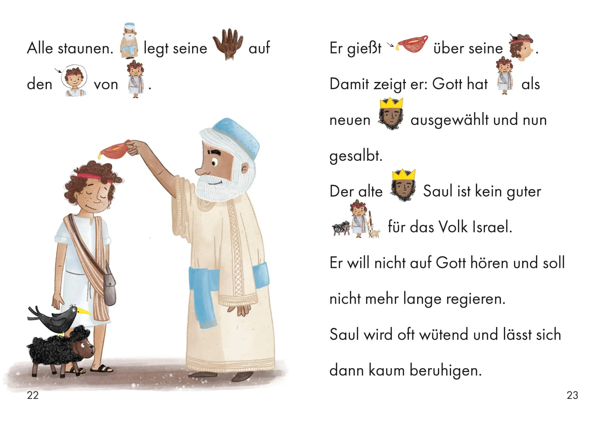 Bild: 9783765546075 | David und seine Geschichte mit Gott | Katrin Grieco | Buch | 56 S.