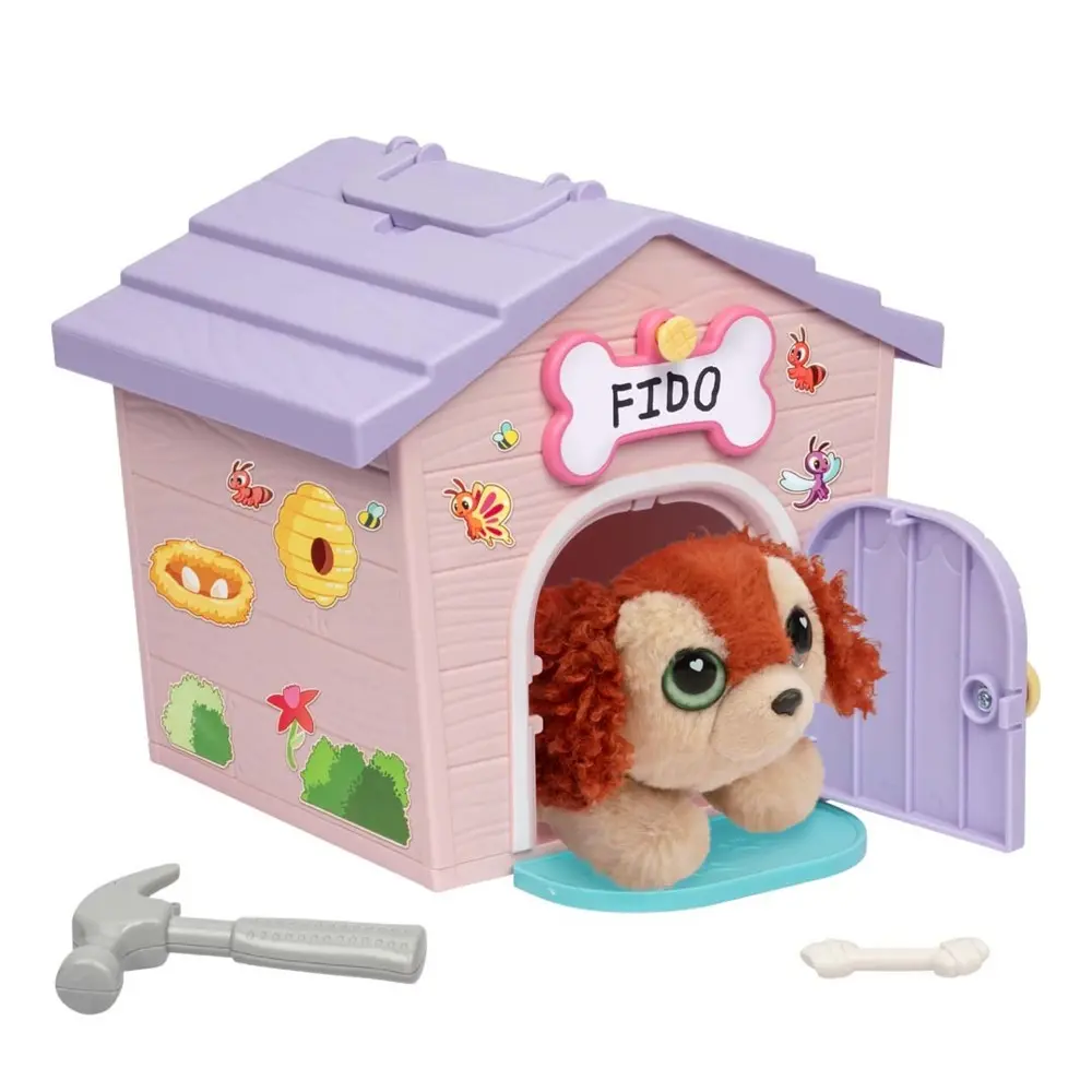 Bild: 630996266175 | Little Live Pets: My Puppy's Home Mini - Spielset - Pink | 300214
