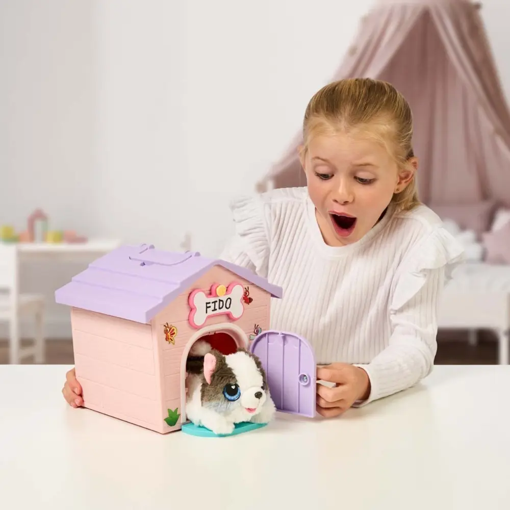 Bild: 630996266175 | Little Live Pets: My Puppy's Home Mini - Spielset - Pink | 300214