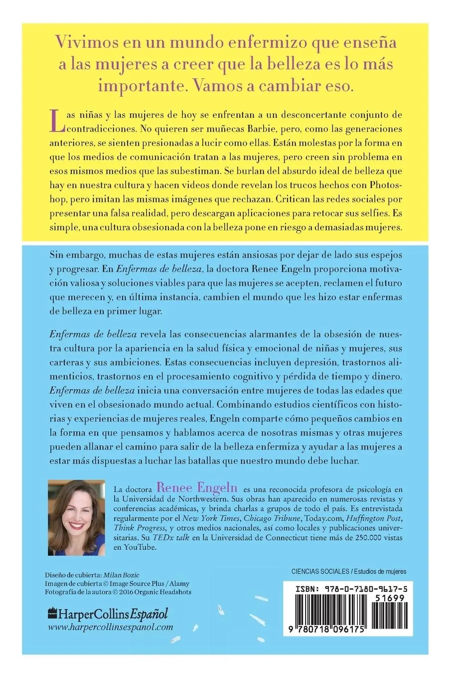 Rückseite: 9780718096175 | Enfermas de belleza | Renee Engeln | Taschenbuch | Englisch | 2023