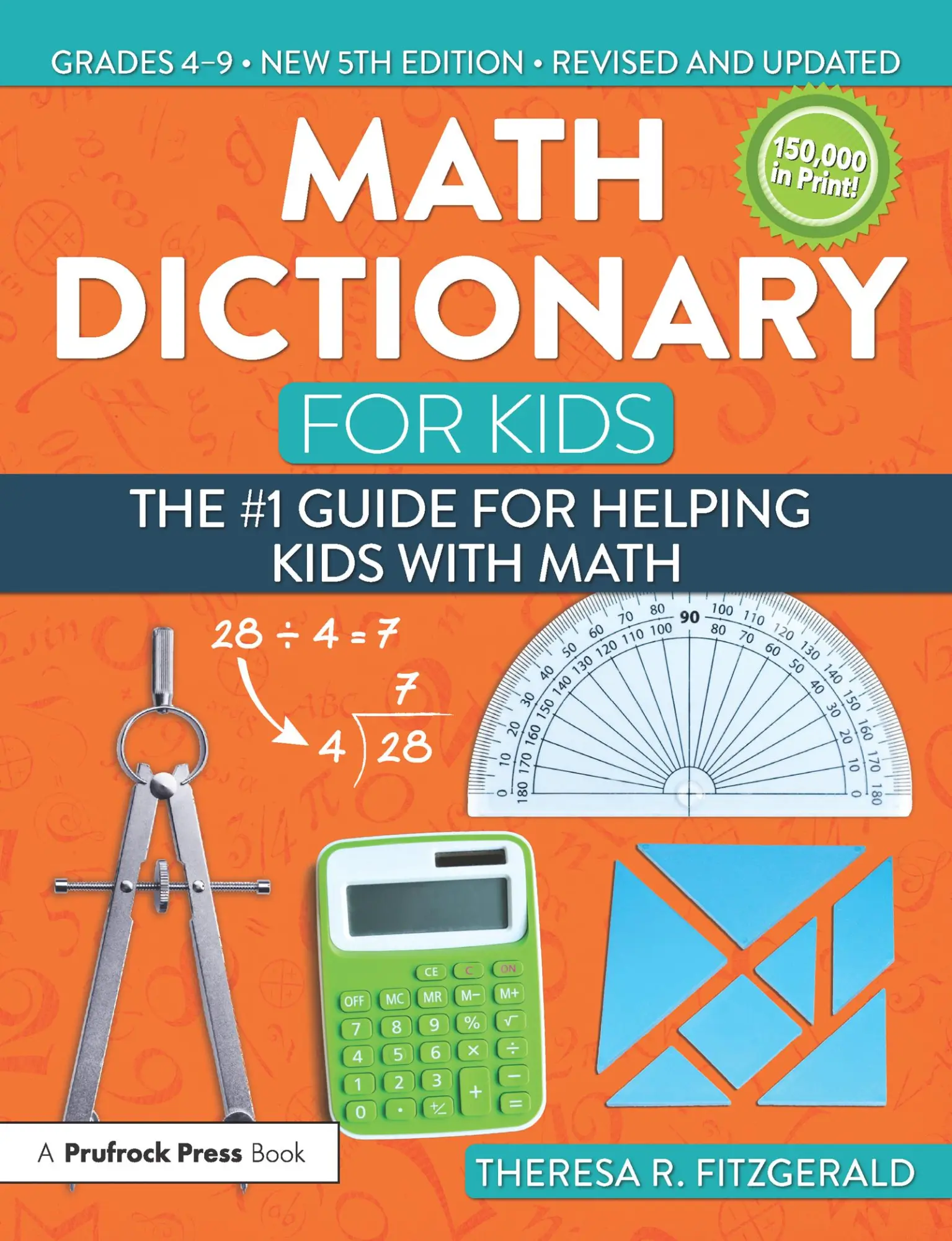 Cover: 9781618216175 | Math Dictionary for Kids | The #1 Guide for Helping Kids with Math