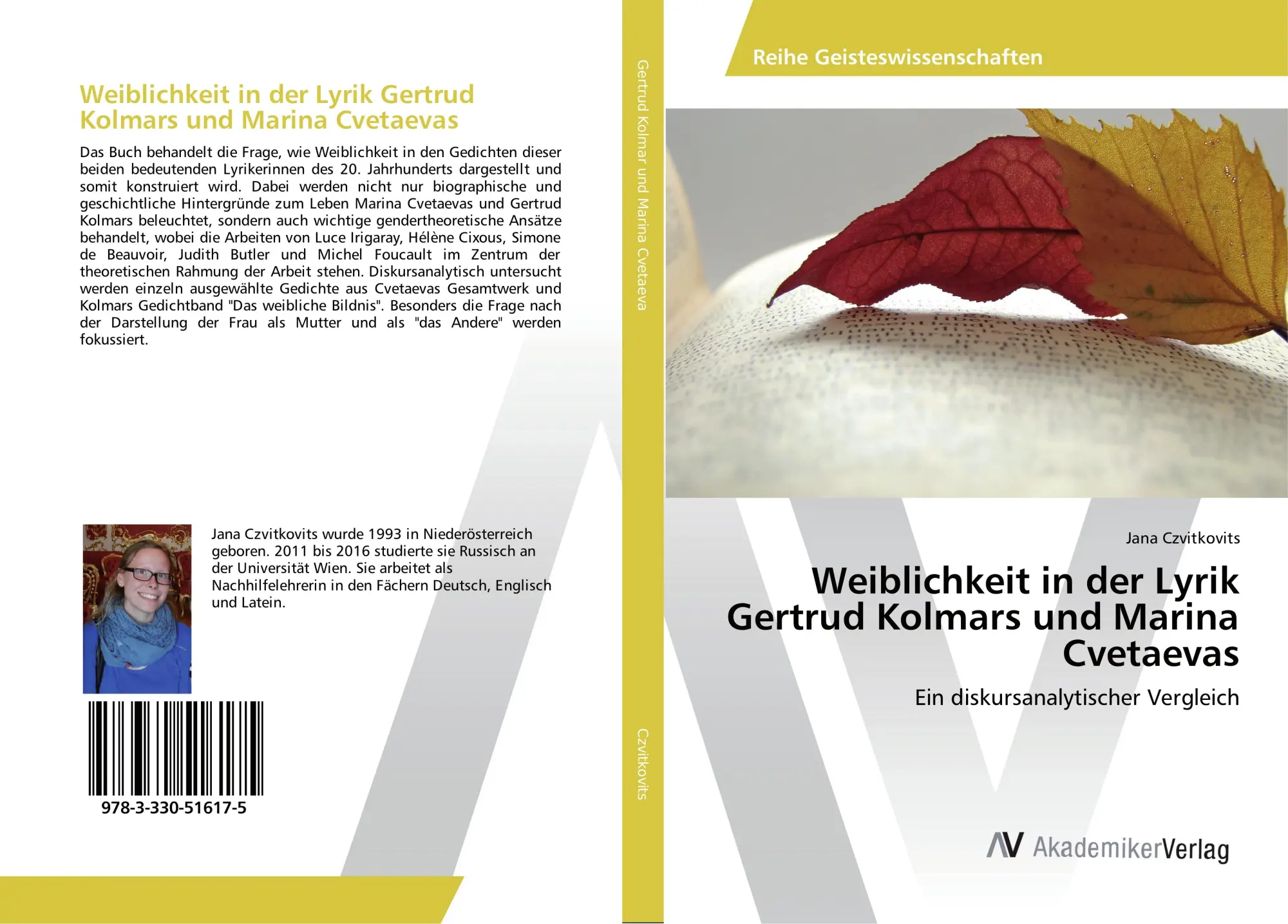 Cover: 9783330516175 | Weiblichkeit in der Lyrik Gertrud Kolmars und Marina Cvetaevas | Buch