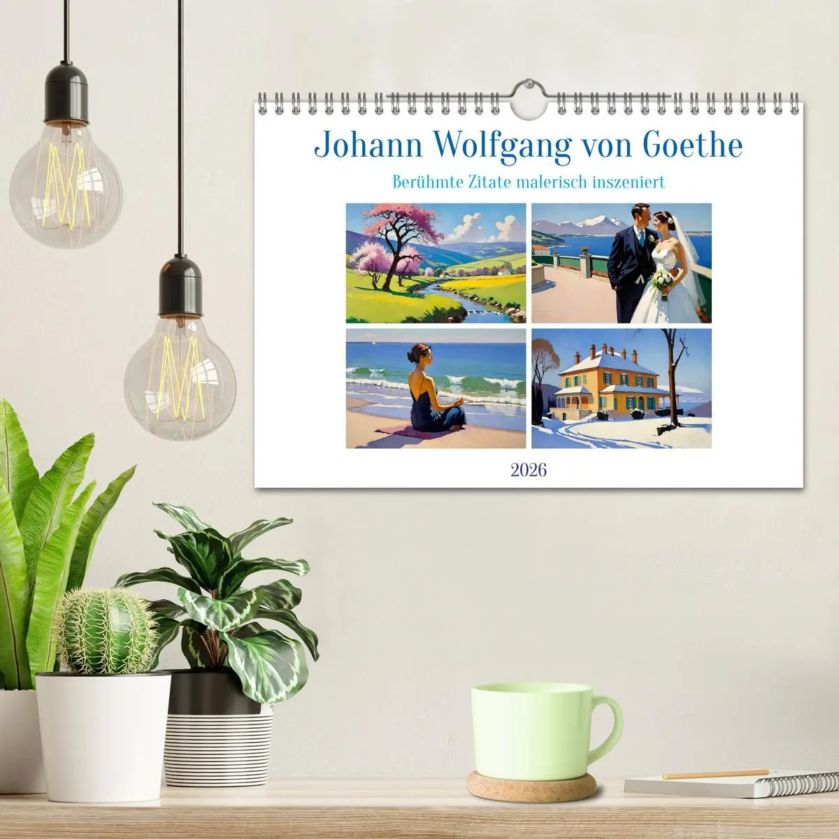 Bild: 9783457266175 | Johann Wolfgang von Goethe. Berühmte Zitate malerisch inszeniert...