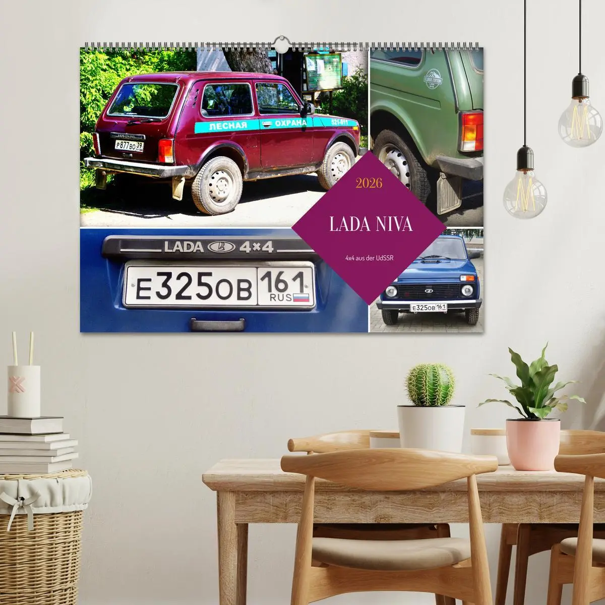 Bild: 9783457576175 | LADA NIVA - 4x4 aus der UdSSR (Wandkalender 2026 DIN A2 quer),...