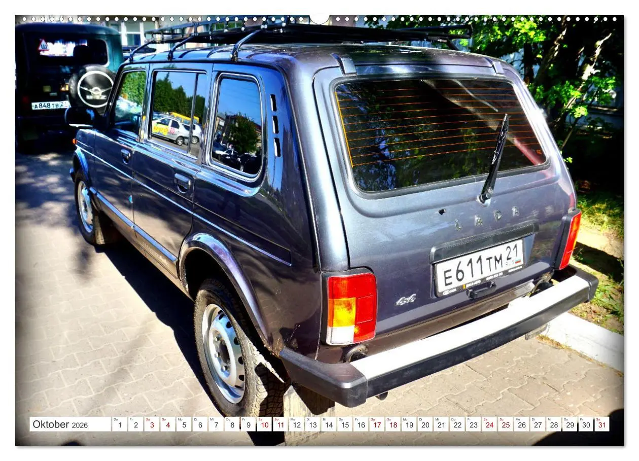 Bild: 9783457576175 | LADA NIVA - 4x4 aus der UdSSR (Wandkalender 2026 DIN A2 quer),...