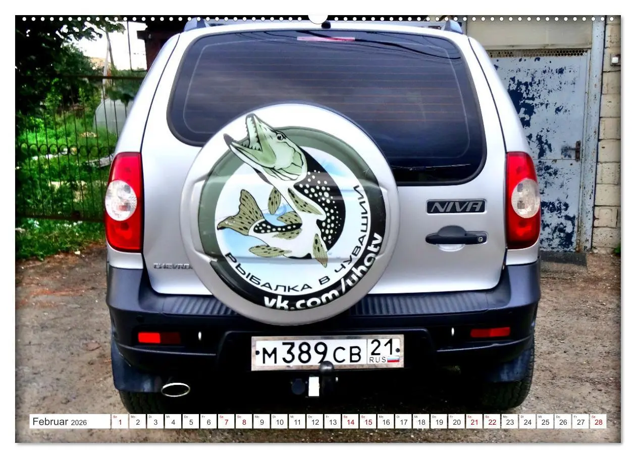 Bild: 9783457576175 | LADA NIVA - 4x4 aus der UdSSR (Wandkalender 2026 DIN A2 quer),...