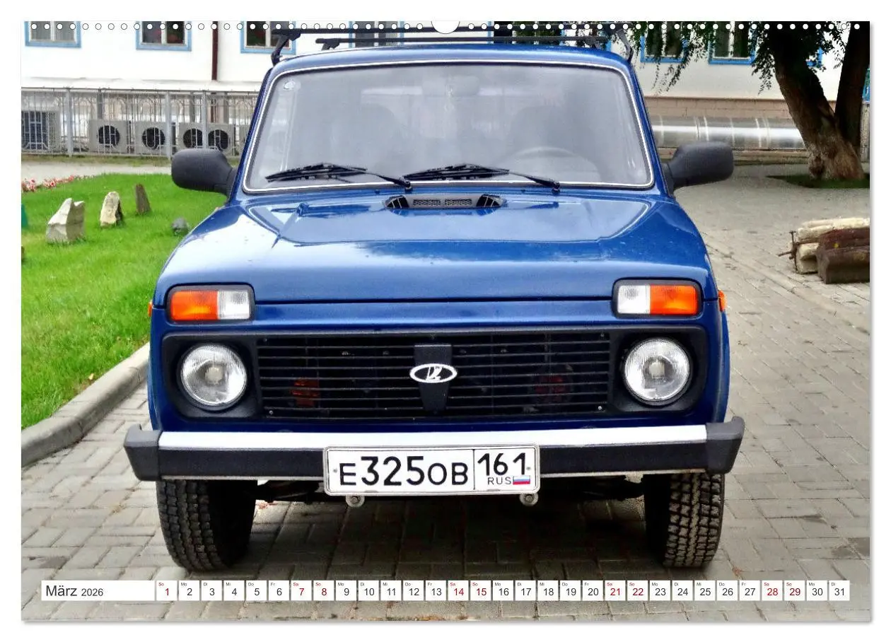 Bild: 9783457576175 | LADA NIVA - 4x4 aus der UdSSR (Wandkalender 2026 DIN A2 quer),...