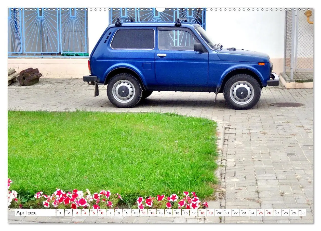 Bild: 9783457576175 | LADA NIVA - 4x4 aus der UdSSR (Wandkalender 2026 DIN A2 quer),...