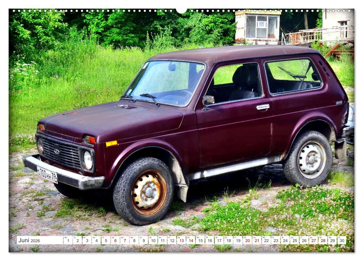 Bild: 9783457576175 | LADA NIVA - 4x4 aus der UdSSR (Wandkalender 2026 DIN A2 quer),...