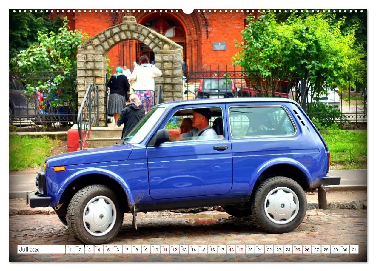 Bild: 9783457576175 | LADA NIVA - 4x4 aus der UdSSR (Wandkalender 2026 DIN A2 quer),...