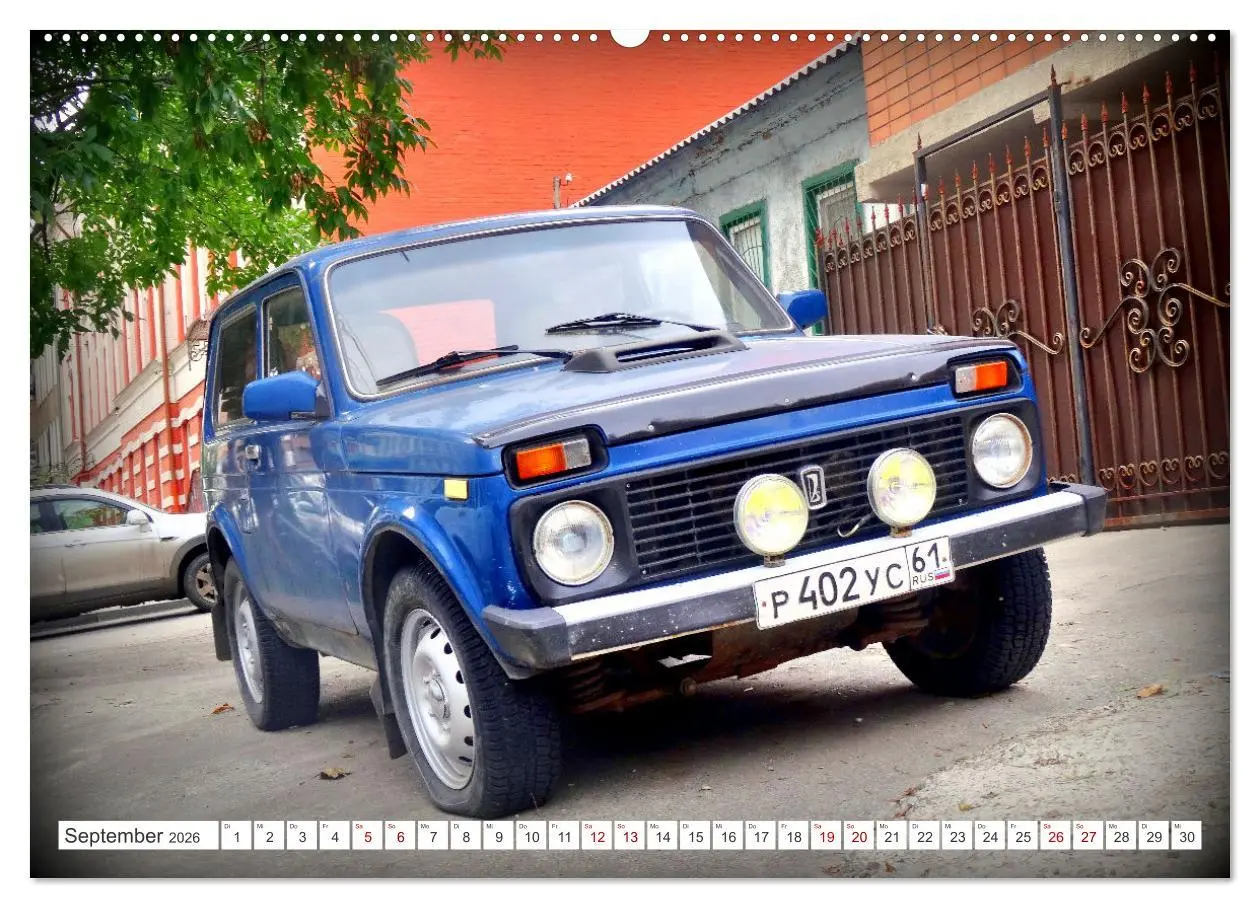 Bild: 9783457576175 | LADA NIVA - 4x4 aus der UdSSR (Wandkalender 2026 DIN A2 quer),...