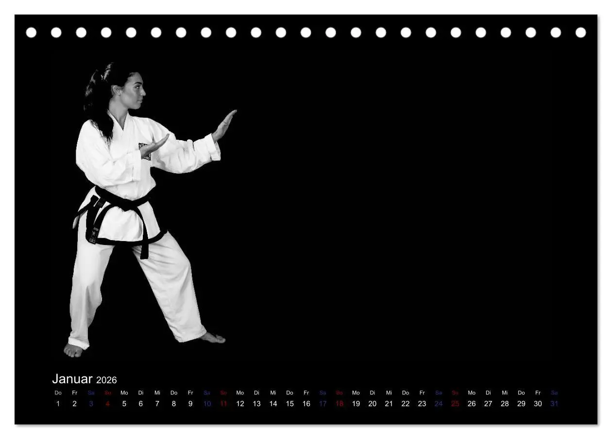 Bild: 9783457886175 | Traditionelles Taekwon-Do (Tischkalender 2026 DIN A5 quer),...