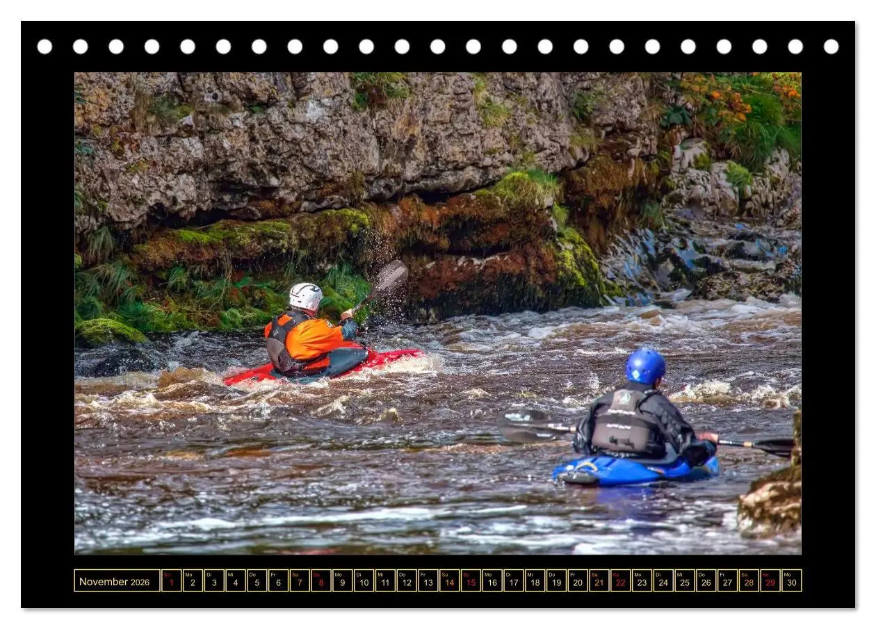 Bild: 9783516046175 | Kajak - Abenteuer und Entspannung (Tischkalender 2026 DIN A5 quer),...