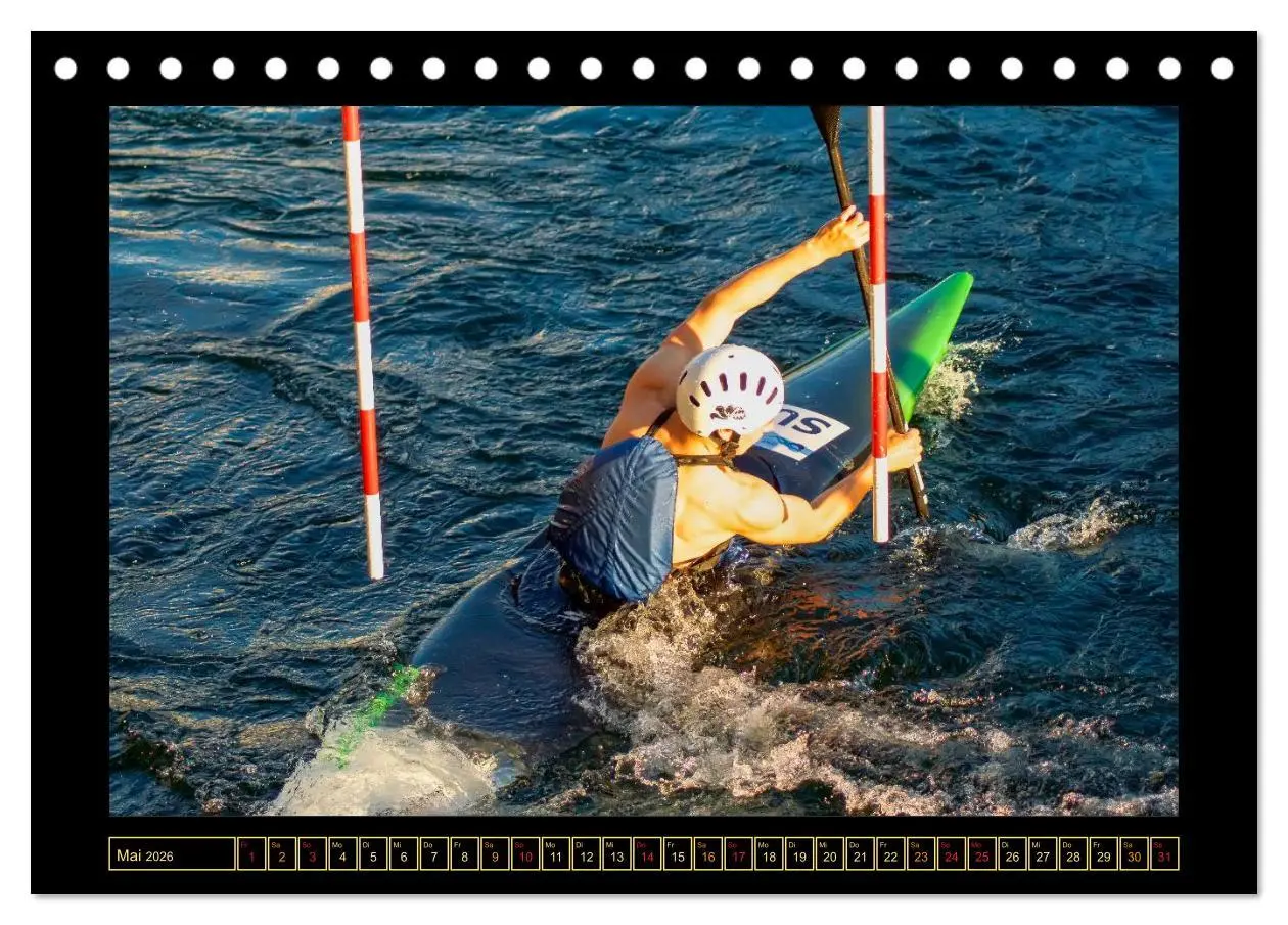 Bild: 9783516046175 | Kajak - Abenteuer und Entspannung (Tischkalender 2026 DIN A5 quer),...
