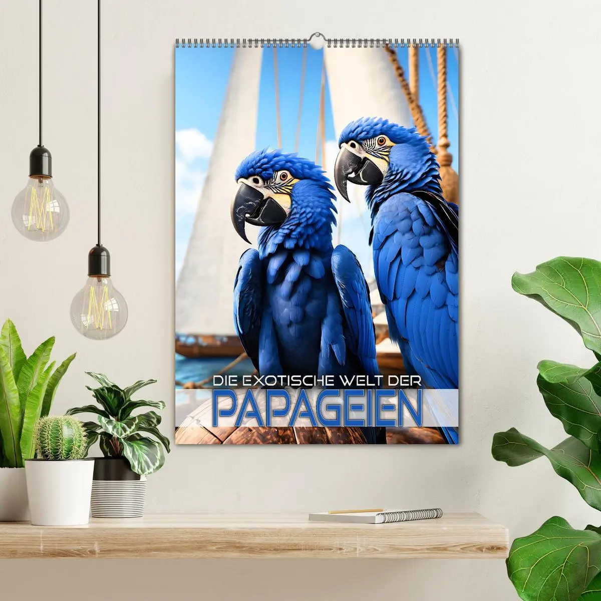 Bild: 9783516286175 | Die exotische Welt der Papageien (Wandkalender 2026 DIN A2 hoch),...