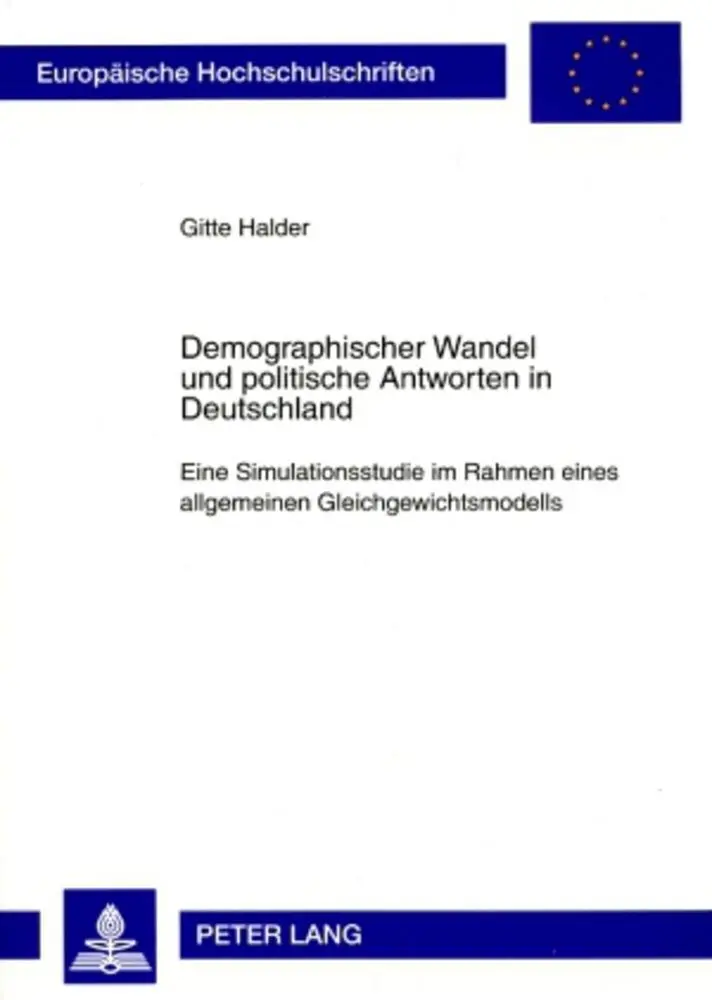 Cover: 9783631576175 | Demographischer Wandel und politische Antworten in Deutschland | Buch