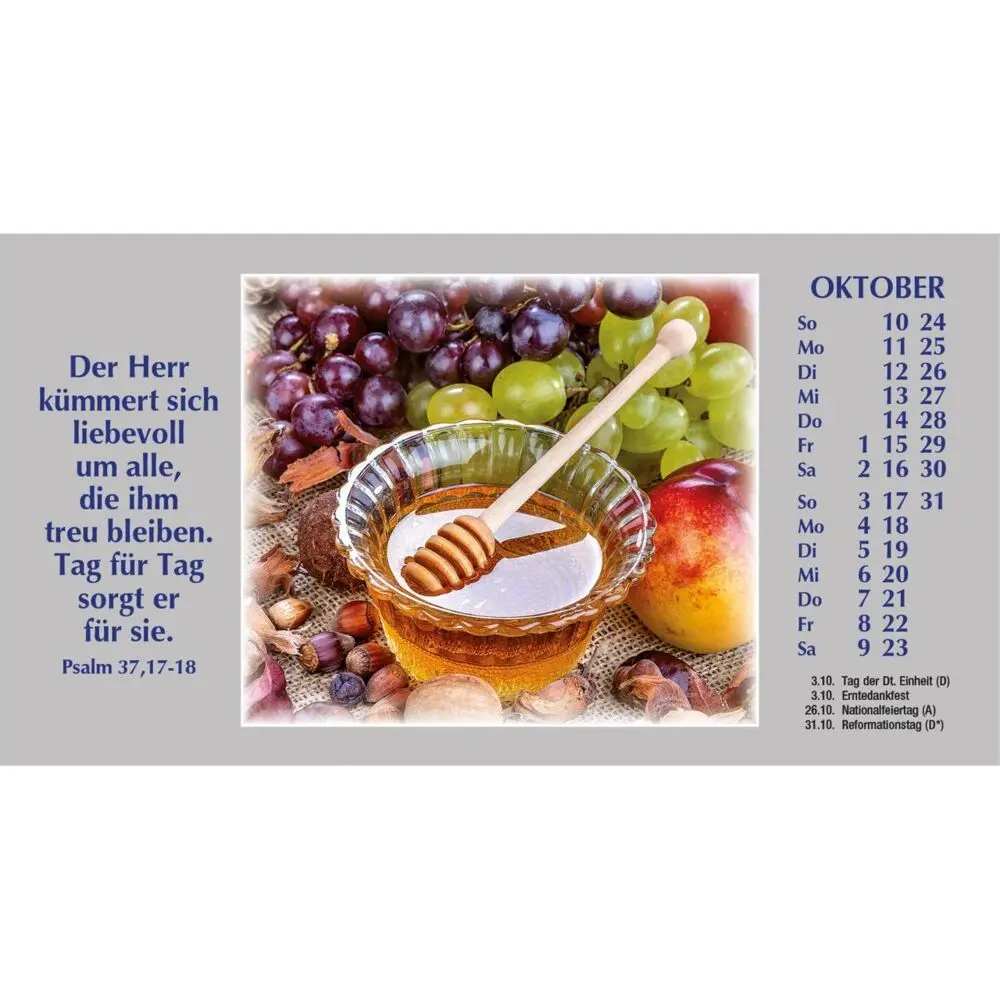 Bild: 9783754886175 | Wege zur Stille 2027 | Autokalender mit Psalmworten und Farbfotos