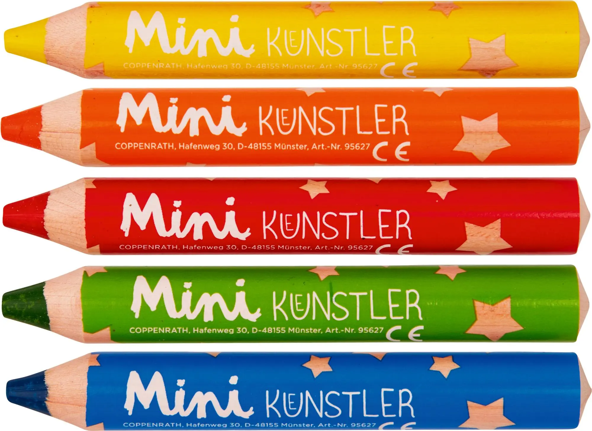 Bild: 4050003956275 | Meine superdicken 3-in-1-Buntstifte | 5 Stifte plus Anspitzer | 2024
