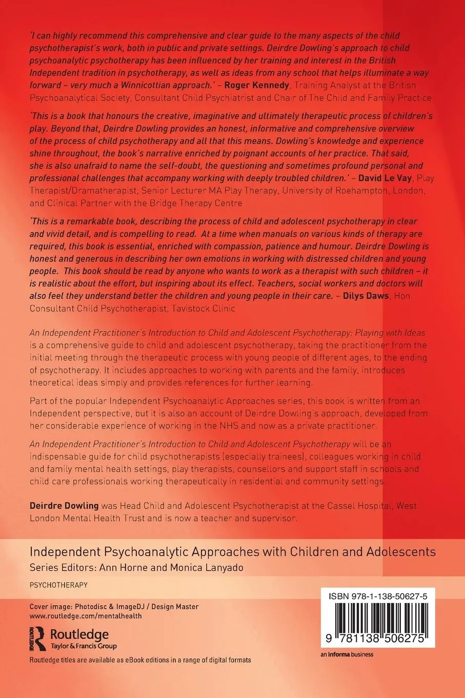 Rückseite: 9781138506275 | An Independent Practitioner's Introduction to Child and Adolescent...