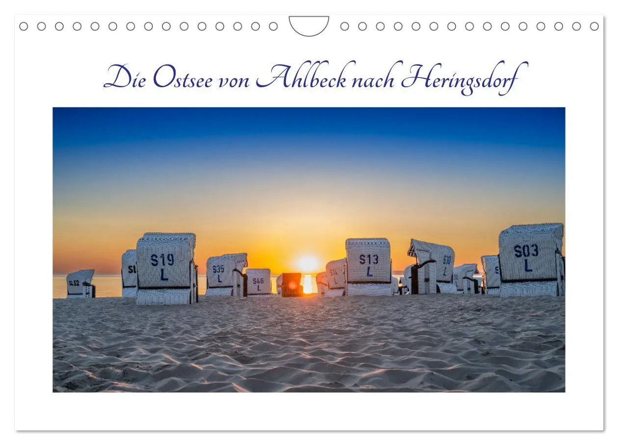 Cover: 9783457256275 | Die Ostsee von Ahlbeck nach Heringsdorf (Wandkalender 2026 DIN A4...