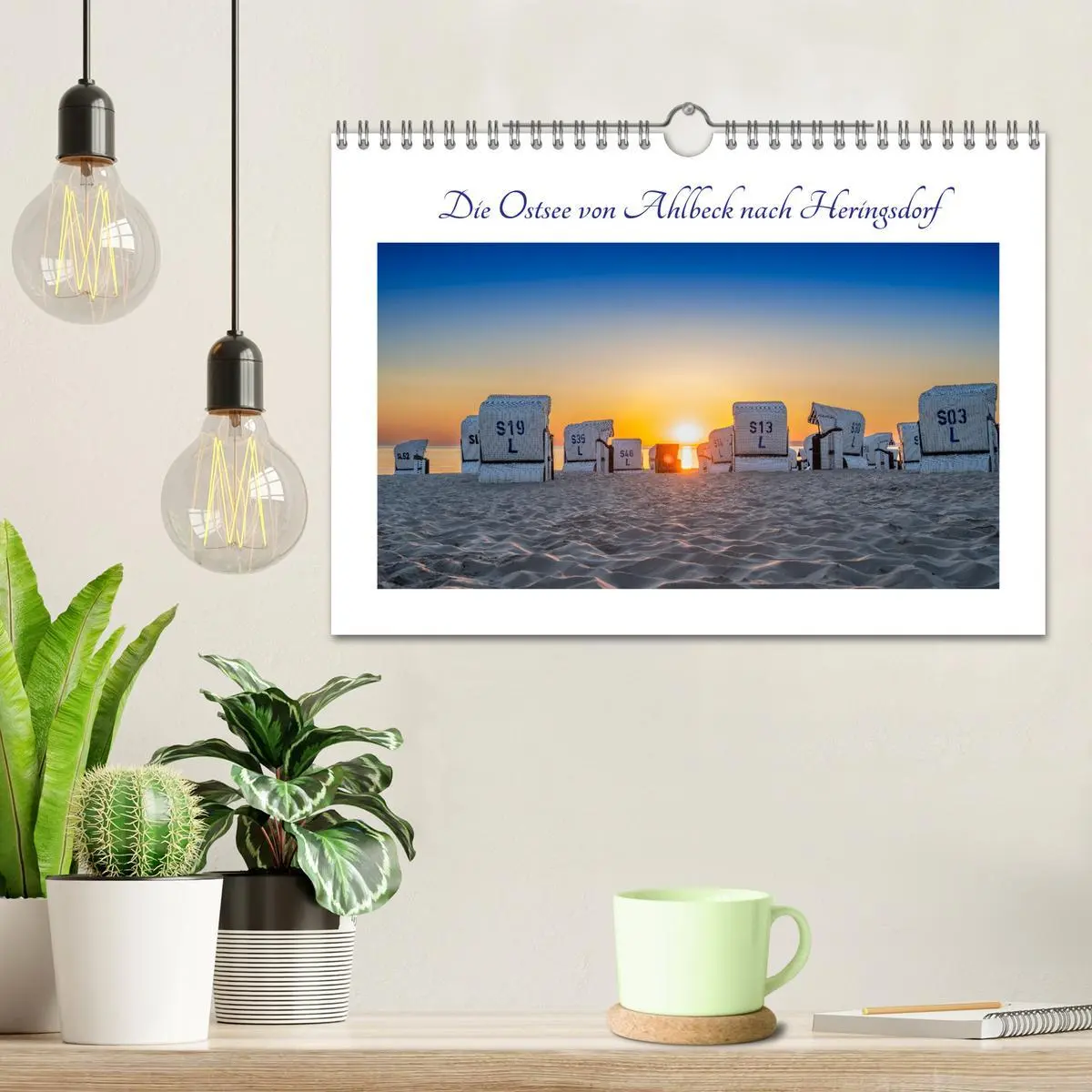 Bild: 9783457256275 | Die Ostsee von Ahlbeck nach Heringsdorf (Wandkalender 2026 DIN A4...