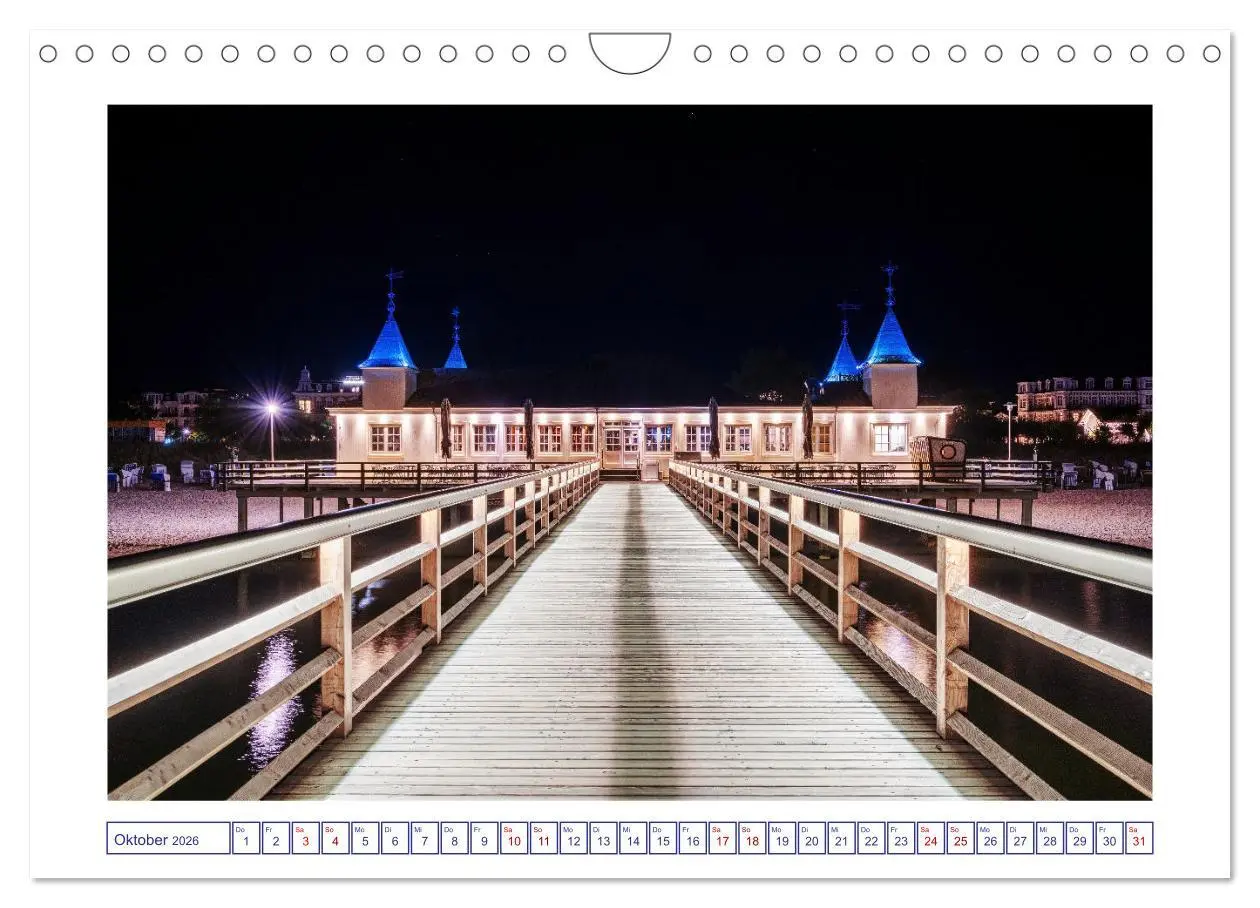 Bild: 9783457256275 | Die Ostsee von Ahlbeck nach Heringsdorf (Wandkalender 2026 DIN A4...