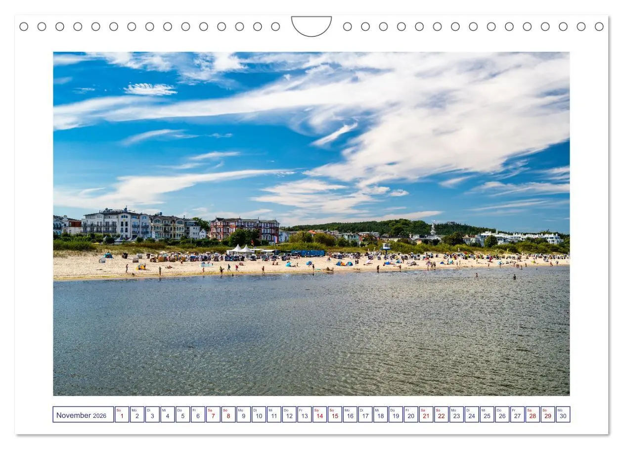 Bild: 9783457256275 | Die Ostsee von Ahlbeck nach Heringsdorf (Wandkalender 2026 DIN A4...