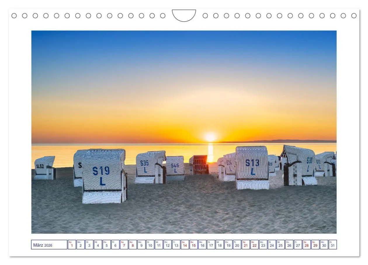Bild: 9783457256275 | Die Ostsee von Ahlbeck nach Heringsdorf (Wandkalender 2026 DIN A4...
