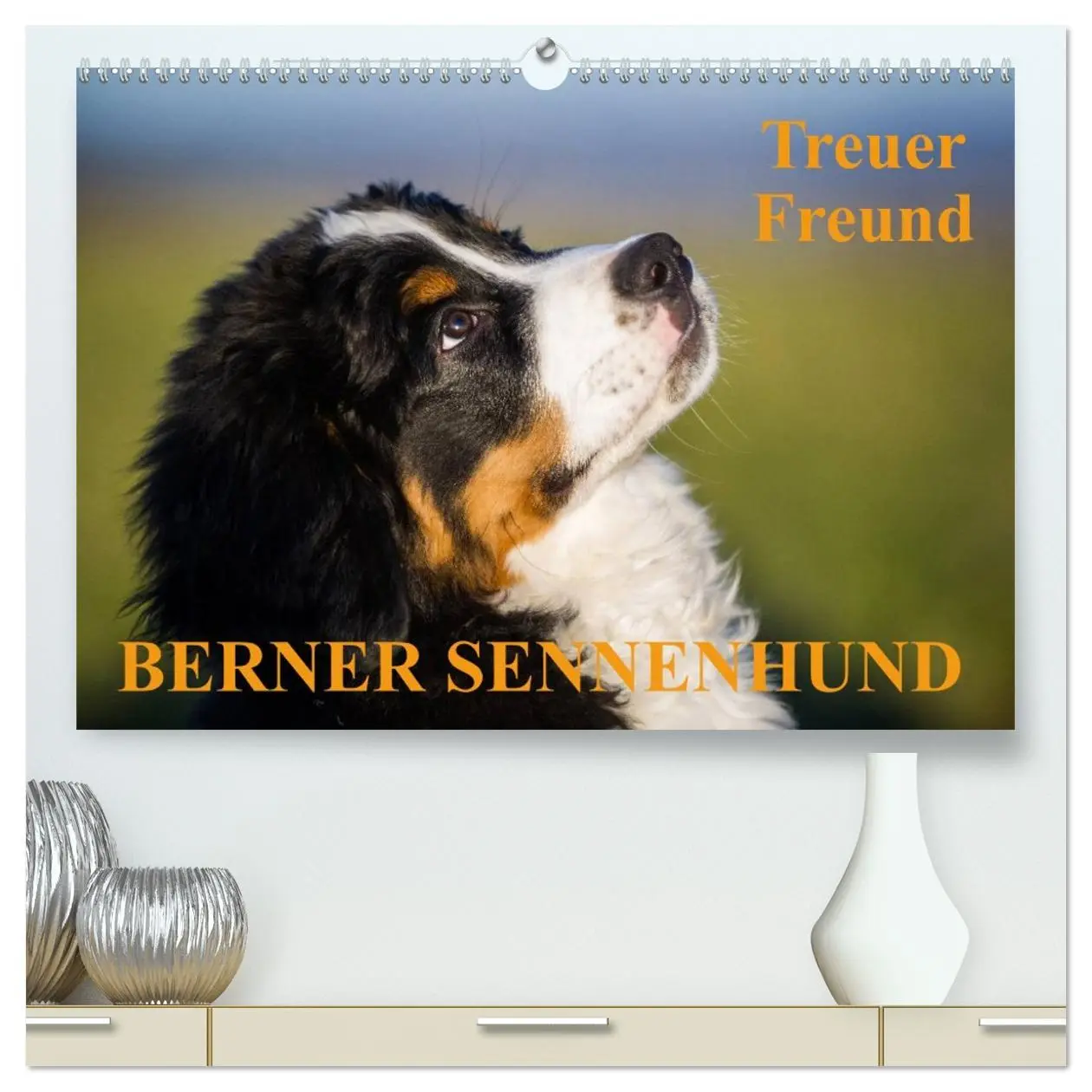 Cover: 9783516106275 | Treuer Freund Berner Sennenhund (hochwertiger Premium Wandkalender...