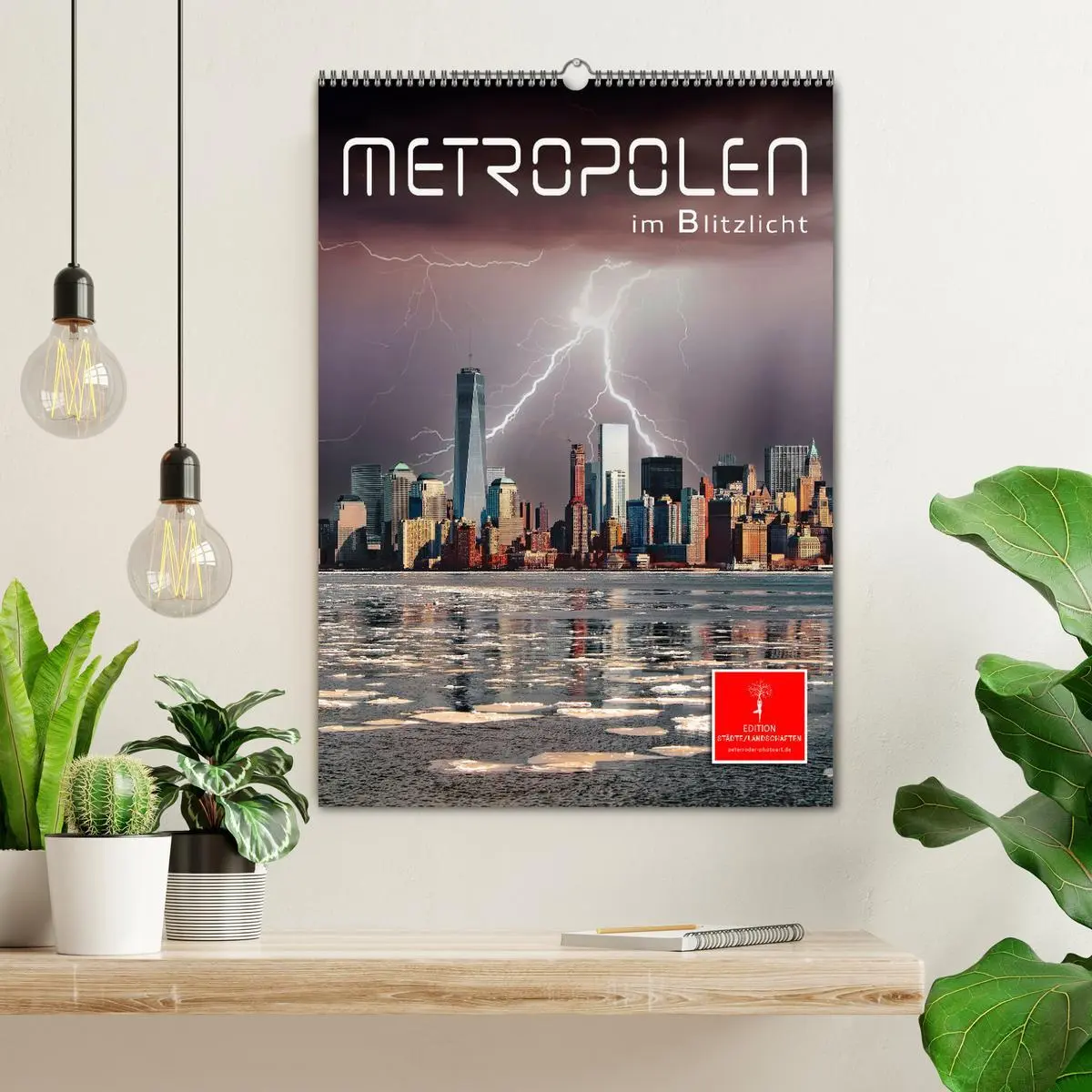 Bild: 9783516346275 | Metropolen im Blitzlicht (Wandkalender 2026 DIN A2 hoch), CALVENDO...