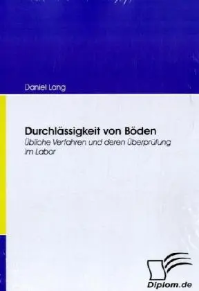 Cover: 9783836666275 | Durchlässigkeit von Böden | Daniel Lang | Taschenbuch | Paperback
