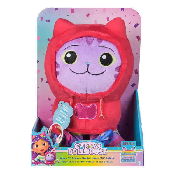 Bild: 681147046375 | GDH Soft Feature Plüsch - DJ Catnip | Karton | 46375 | Deutsch | 2025